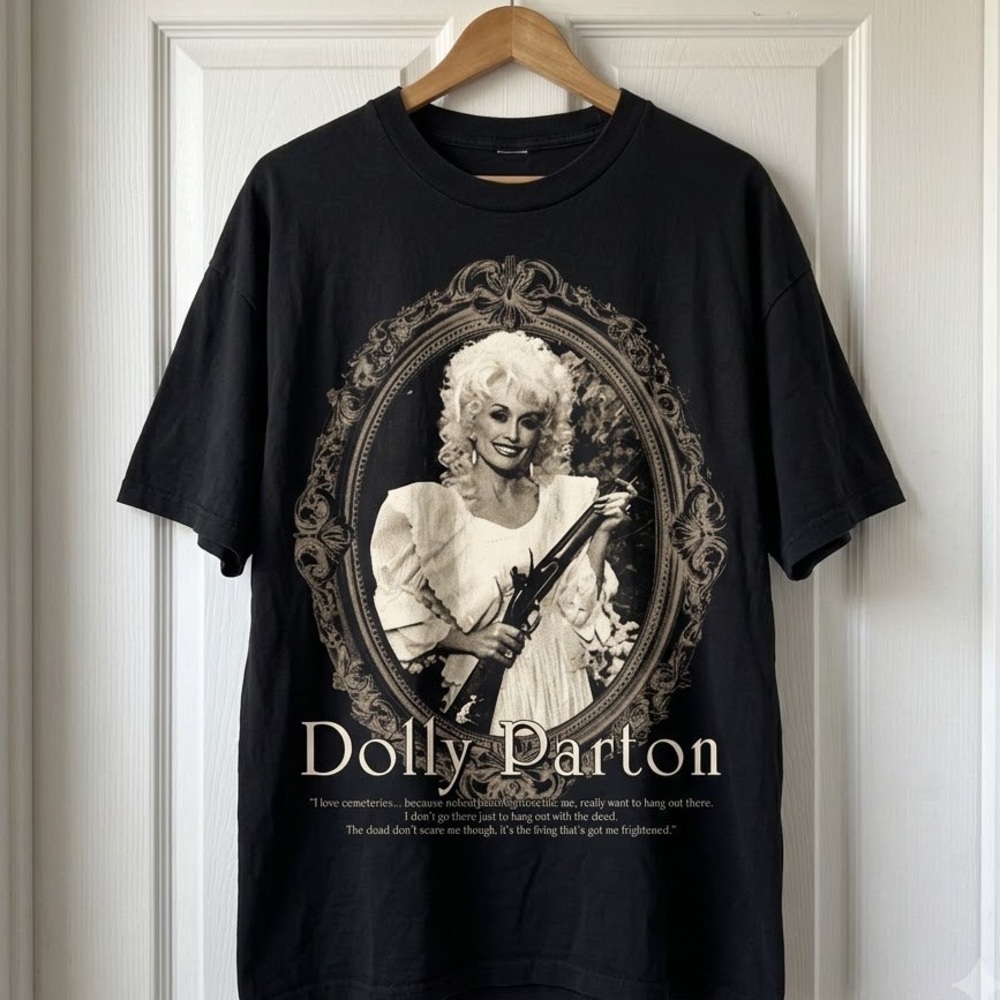 Dolly Parton I Love Cemeteries T-Shirt